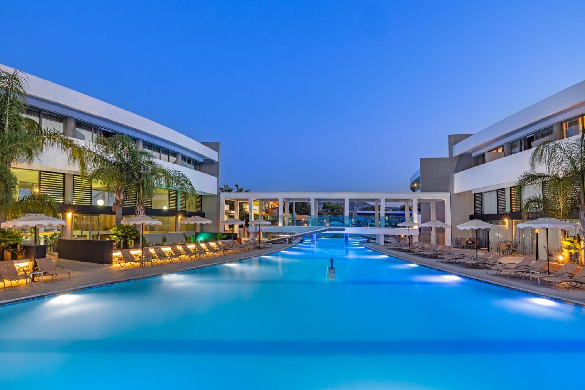 Virginia Family Resort Kallithéa 외부 사진